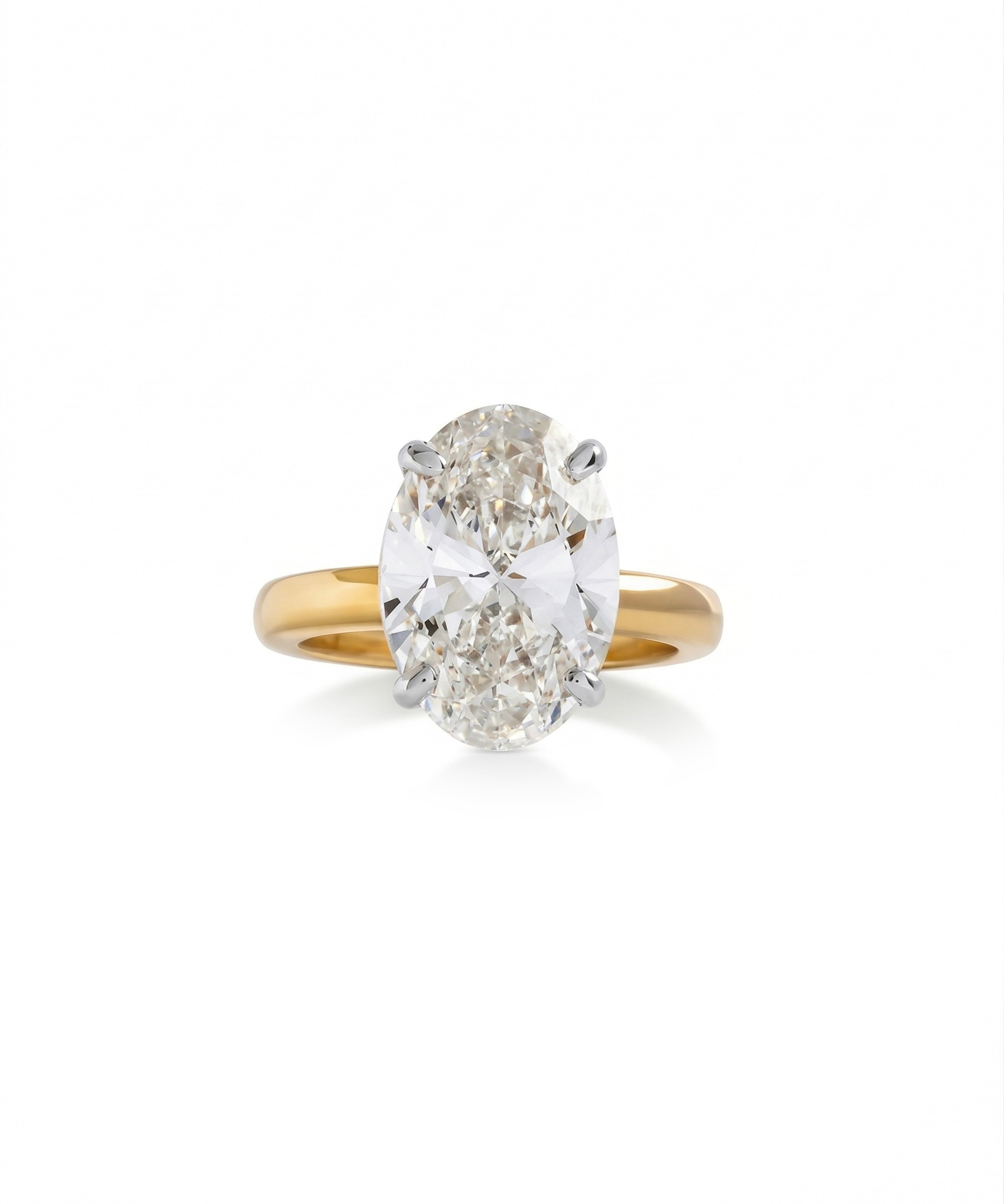 Oval Solitaire Ring