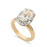 Oval Solitaire Ring