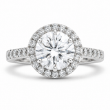 Crown Halo Ring