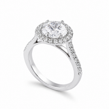 Crown Halo Ring