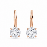 Diamond Drop Hoops