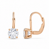 Diamond Drop Hoops