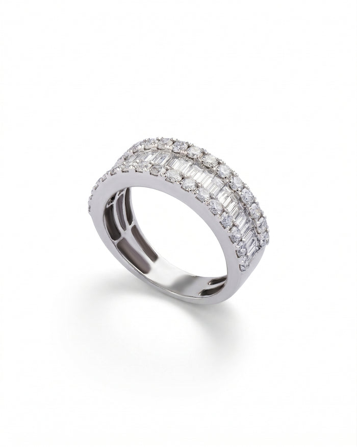 Baguette eternity band