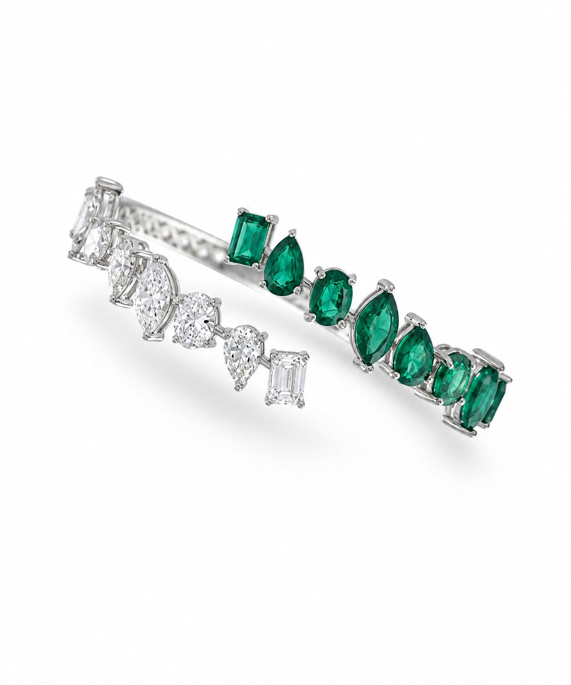 Emerald Mosaic Bracelet